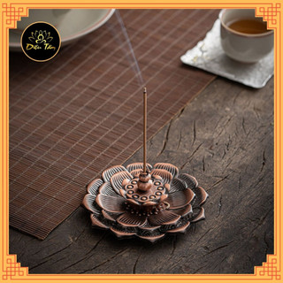 Đế cắm hương lư xông trầm dùng để xông trầm hương, trầm nụ, nhang trầm, hương vòng...4 chức năng