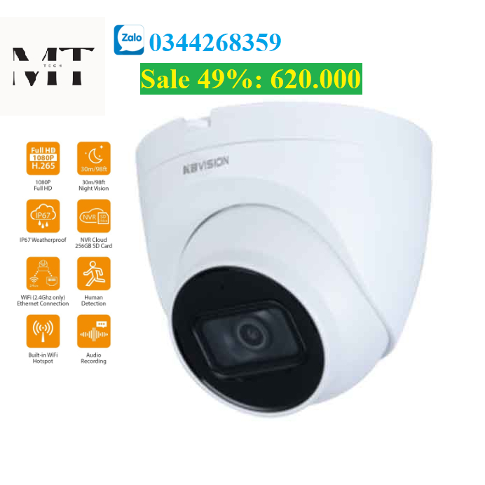 Camera IP trong nhà KBVISION KX-A2112N3