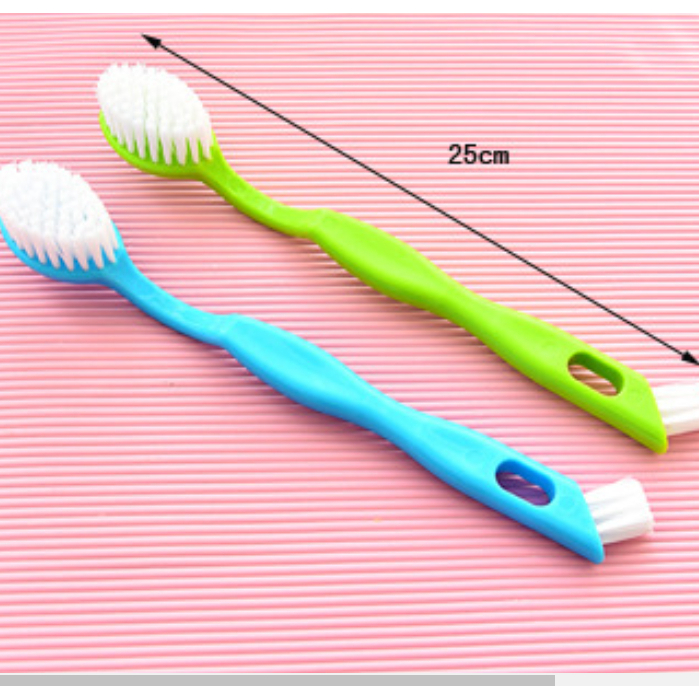 BÀN CHẢI CHÀ, VỆ SINH GIÀY DÉP ĐA NĂNG 2 MẶT DÀI 25CM