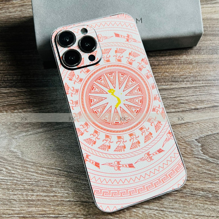 Miếng dán Skin da 3m Iphone 5/5s đến 15promax Dán full lưng có viền (DAA29)