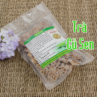 Trà củ sen (Gói 200g) sấy khô nguyên chất Chợ Quê