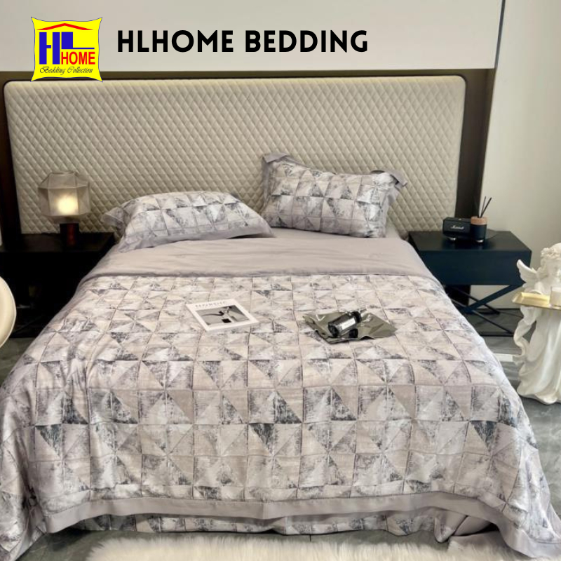 Chăn hè tơ tằm tencel Hlhome cao cấp thượng hạng