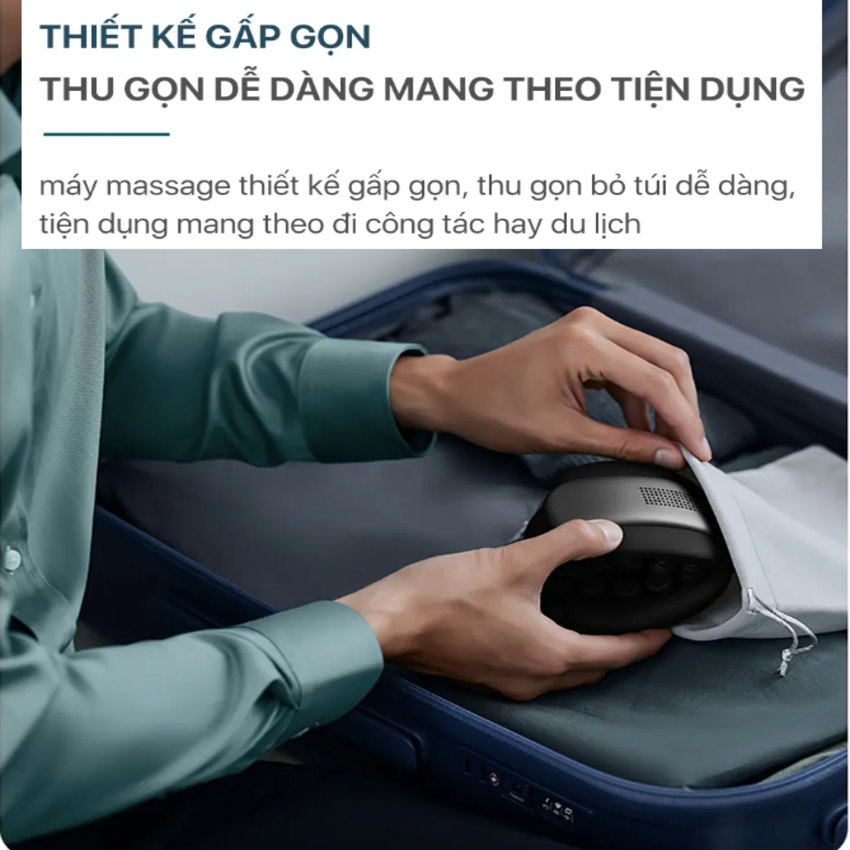 Máy massage mắt công nghệ VibWave chườm nóng 16 điểm tiếp xúc thương hiệu cao cấp Philips PPM5202E