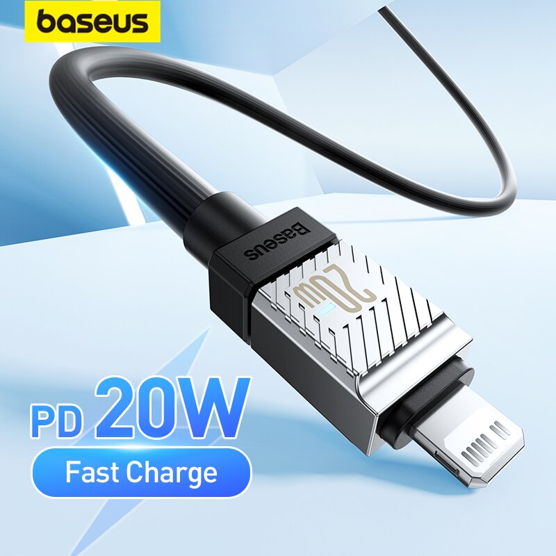 Cáp Sạc Nhanh Baseus CoolPlay Series Type C to L.i.g.h.t.n.i.n.g PD20W Fast Charging Cable Dùng Cho i.P.h.o.n.e/ i.P.a.d