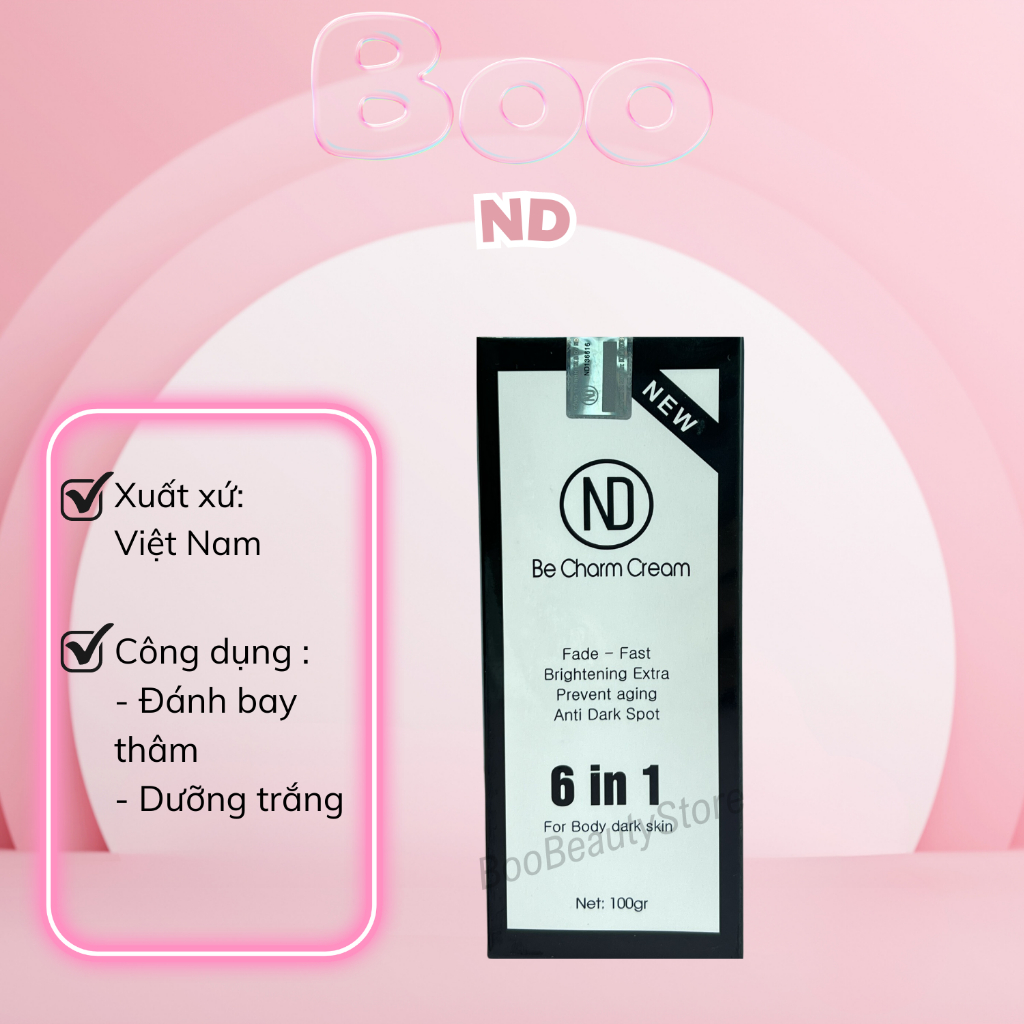 Kem Dưỡng Giảm Thâm Vòng 3 Be Charm Cream - Mẫu Mới nhất