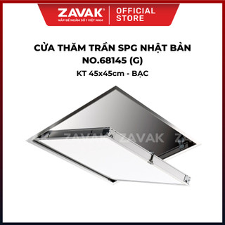Nắp Cửa Thăm Trần Thạch Cao 45x45cm SPG-68145 Cửa Kỹ Thuật Nhập khẩu Nhật chính hãng. Khung Nhôm Màu Bạc