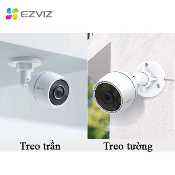 Camera wifi ngoài trời EZVIZ H3C 2MP - 1080P Đèn hồng ngoại giá rẻ