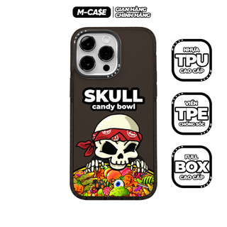 Ốp lưng iphone chống sốc skull bowl m case iphone 11 / 11 pro max / 12 pro max / 13 pro max / 14 / 14 pro max mcase