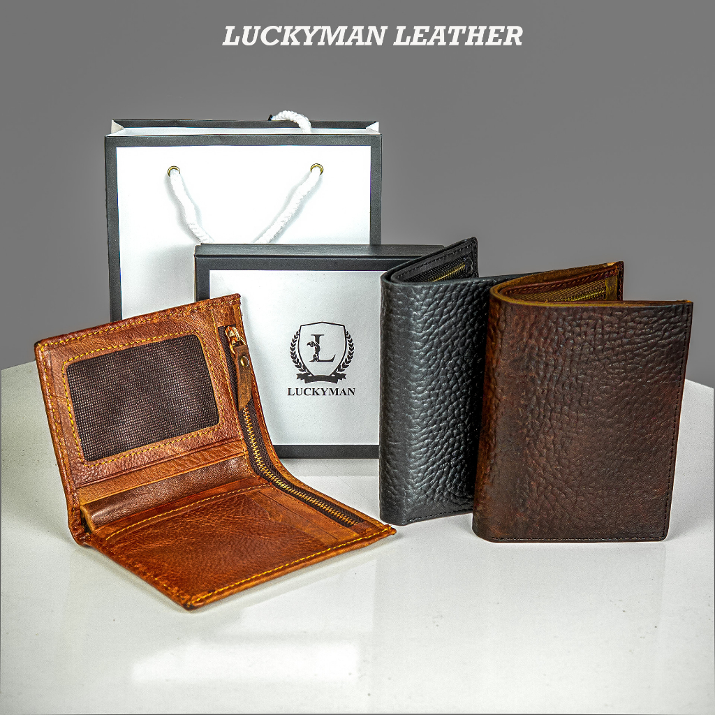 Ví nam cao cấp giá mềm   da sần cao cấp cam kết bảo hành 24 tháng