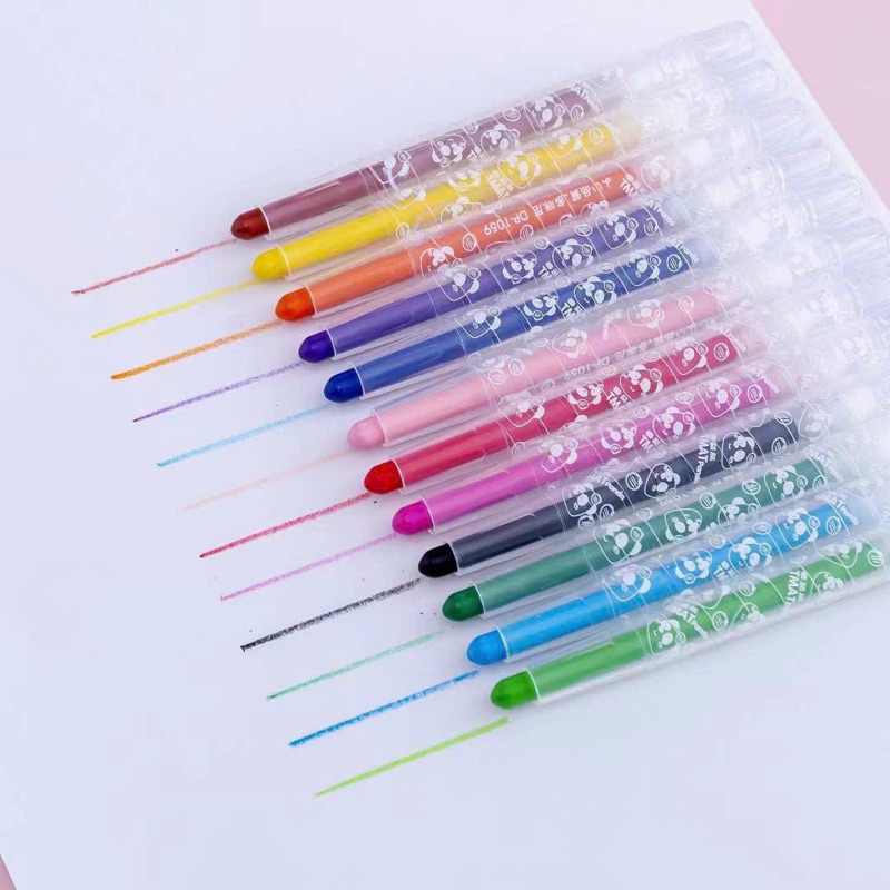 Màu Sáp Vặn Tẩy Được 12-18-24-36 Màu