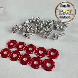 Ốc salaya bắt dàn áo các dòng xe mẫu thái v3 tặng 10 lông đền chữ