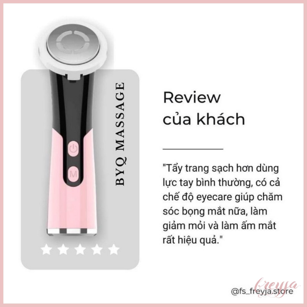 Máy đẩy tinh chất BYQ Tăng độ ẩm trông thấy và có khả năng cấp ẩm mọi loại da.