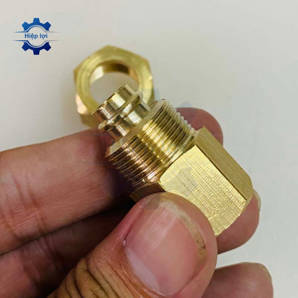 Nối Thau Ren Trong Siết Ống Hơi - Siết Cam