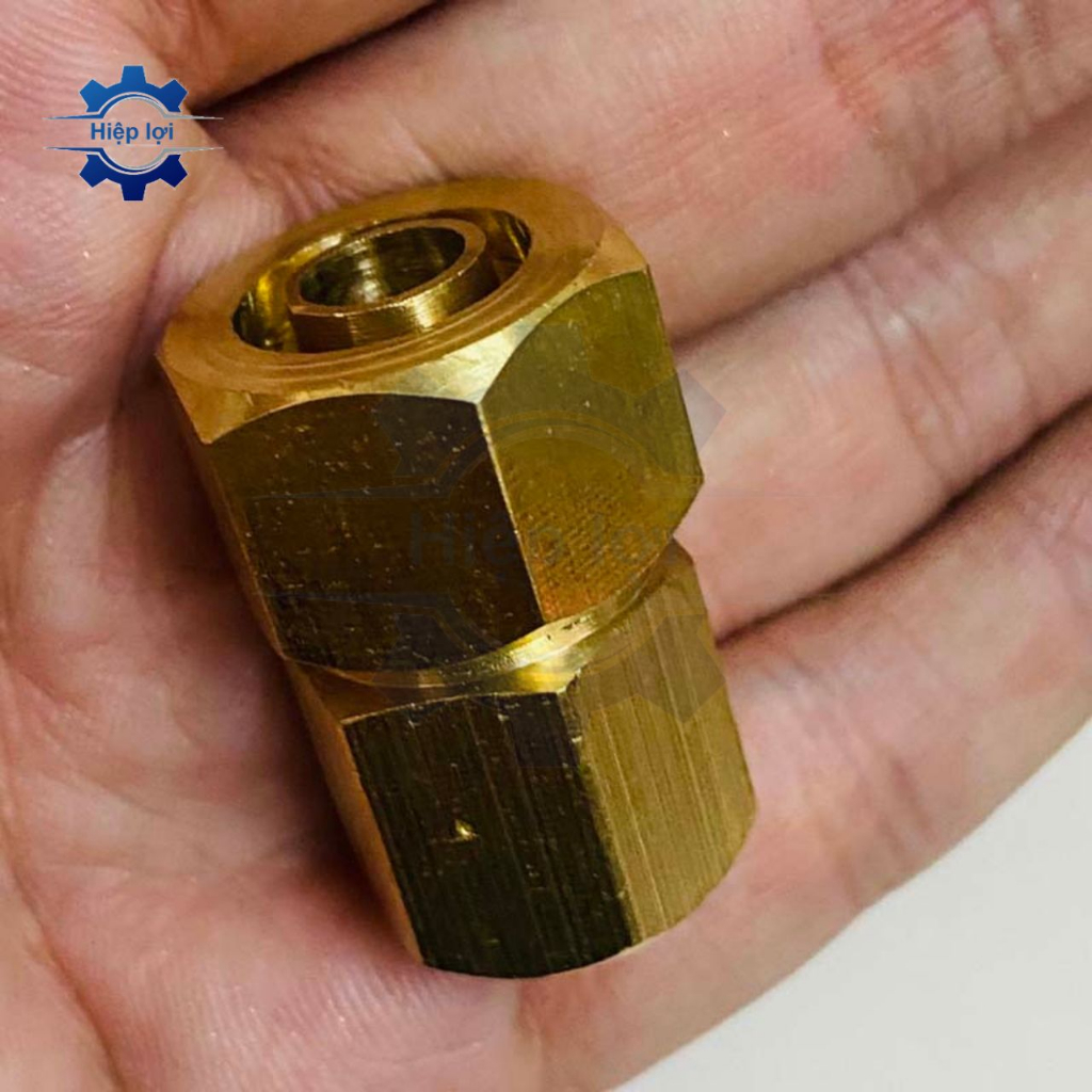 Nối Thau Ren Trong Siết Ống Hơi - Siết Cam