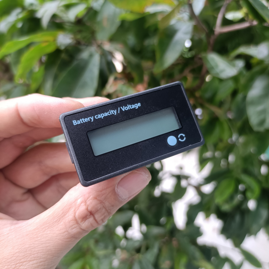 Vôn kế đo dung lượng pin 12v-84v có màn hình LCD