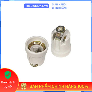 Đuôi đèn sứ e14 - e27 chống cháy