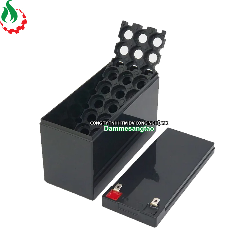 Vỏ bình acquy 21 cell 18650 12V 3S7P hoặc 24V 7S3P