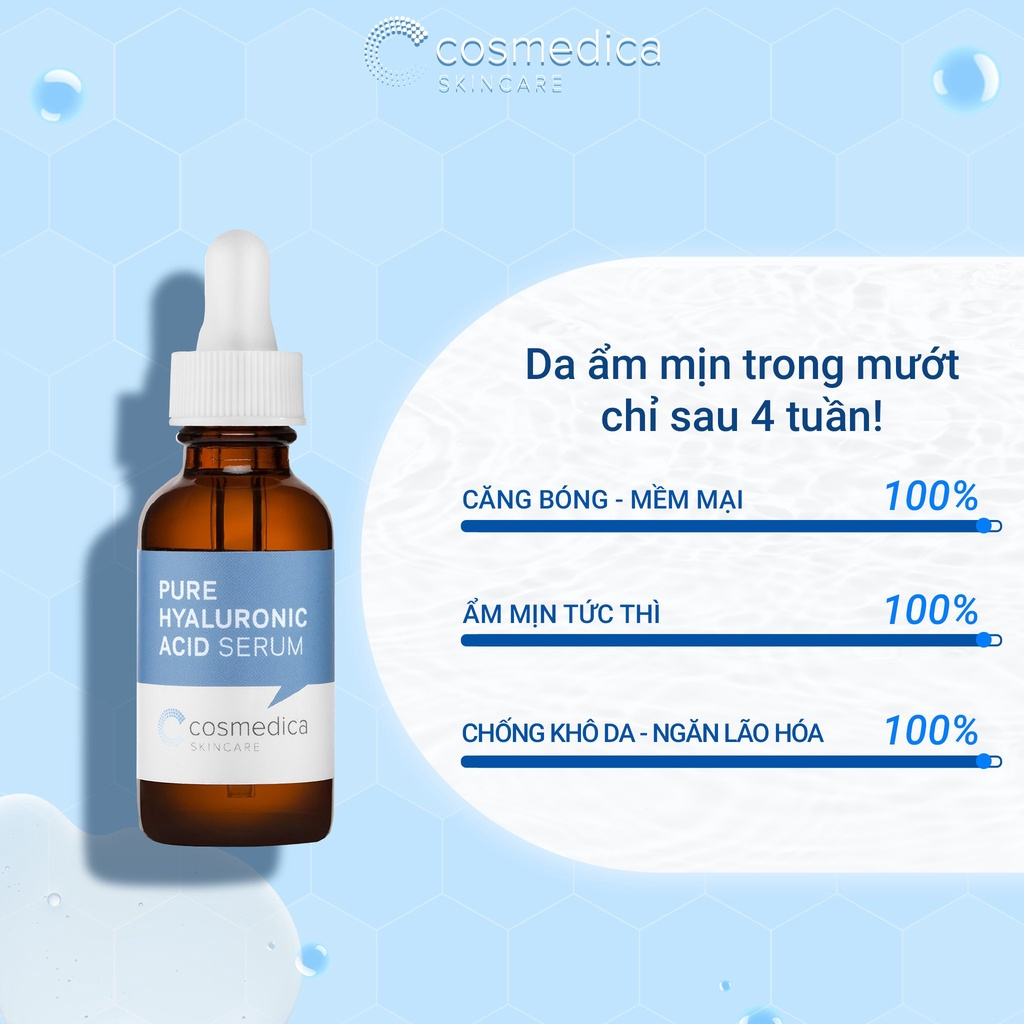 Tinh Chất Cấp Nước Cosmedica Pure Hyaluronic Acid Serum (30ml)