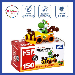 Xe mô hình Tomica Box Disney Mario Kart 7 Yoshi. No.150.