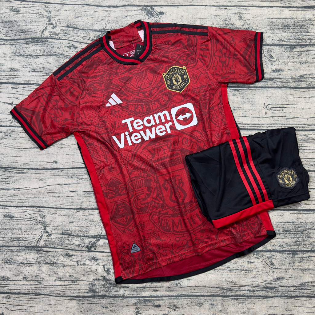 BỘ QUẦN ÁO BÓNG MANCHESTER UNITED-BẢN FAN-VẢI GAI THÁI CAO CẤP