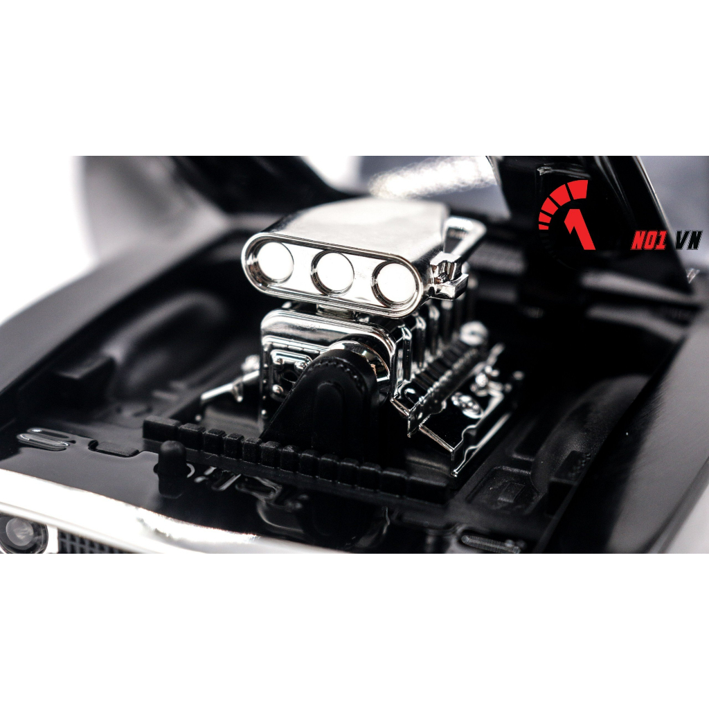 Mô hình xe Dodge Challenger 1970 Fast & Furious tỉ lệ 1:24 Miniauto OT202