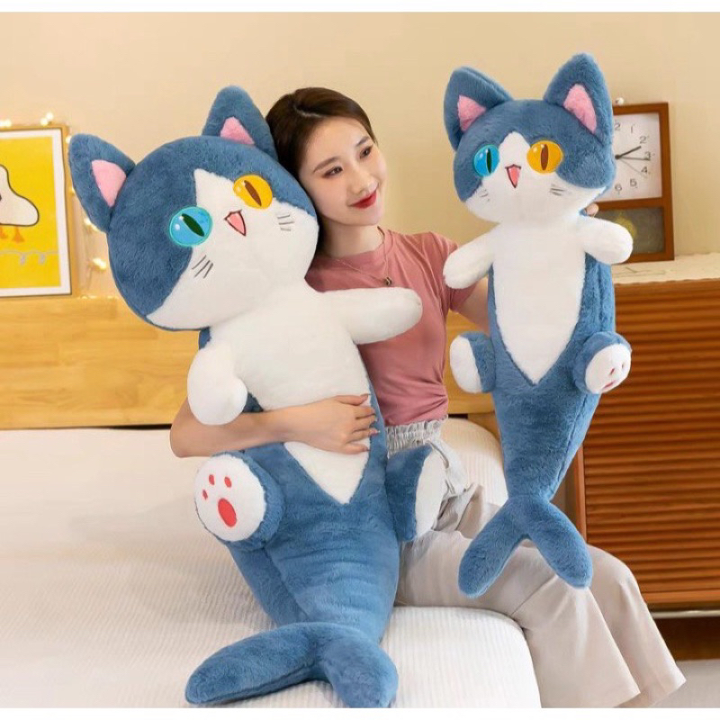 Gấu bông mèo , cá mập mèo cute hottrend nhất size 85cm