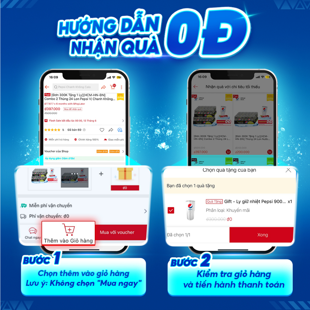 [MUA KÈM DEAL SỐC]Thùng 24 Lon Nước Ngọt Có Gaz Mirinda Soda Kem Việt Quất (320ml/lon)