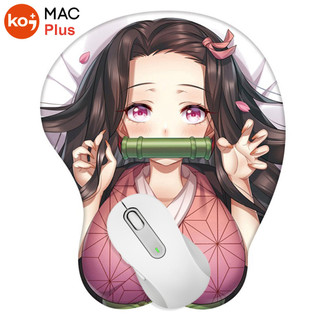 Lót Chuột Anime SILICON 3D CUTE Mouse Pad ( Có Đệm Tay Pad chuột Máy Tính Kimetsu no Yaiba Nezuko Dễ Thương 18 Giá Rẻ )