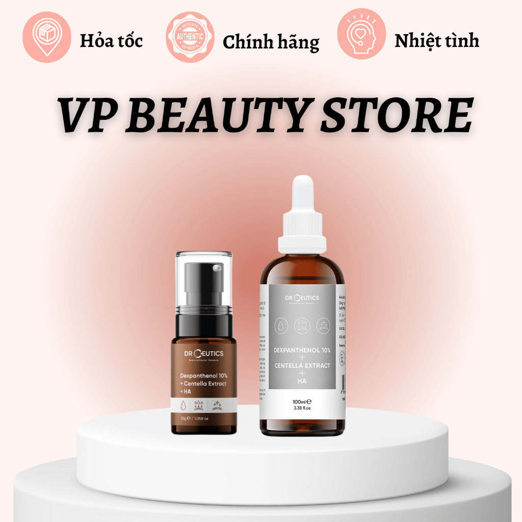 Serum B5 DrCeutics Phục Hồi Da Treatment Dexpanthenol 10% + Centella Extract + HA