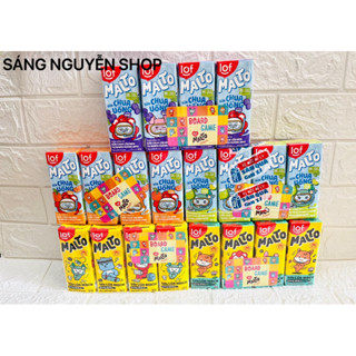 Lốc 4 Hộp Sữa Lúa Mạch Malto Hương 180ml Nhiều Vị