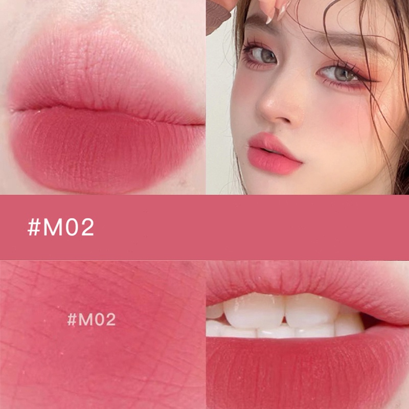 Son Kem Lì AKF Lip Mud  - Tông Màu Cổ Điển Lâu Trôi, Không Lem, Không Phai  Màu Đa Dạng Phù Hợp Với Nhiều Layout Make Up