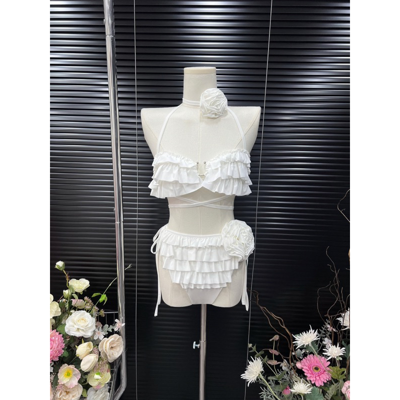 Set bikini 2 mảnh cột dây