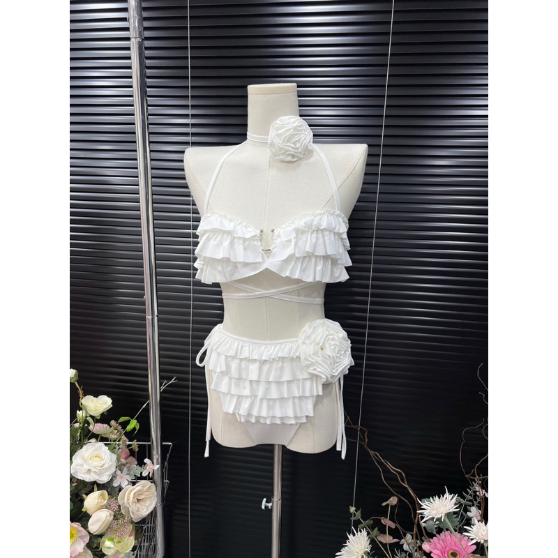 Set bikini 2 mảnh cột dây