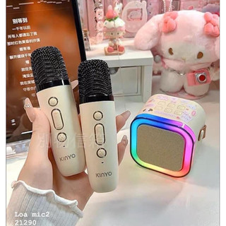 [Lỗi 1 Đổi 1] Loa bluetooth Mic Karaoke có đèn LeD
