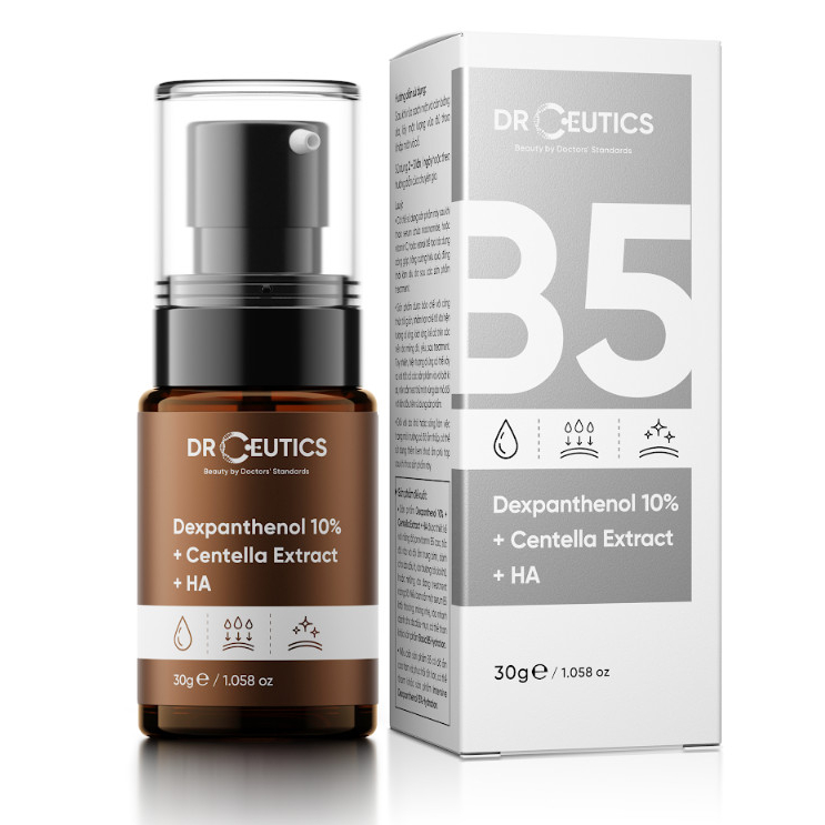Serum Cấp Ẩm Phục Hồi Dành Cho Da Nhạy Cảm DrCeutics Dexpanthenol + Centella + HA