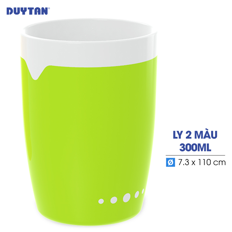 Ly 2 màu nhựa DUY TÂN Matsu 300ml  - 10961 - Giao màu ngẫu nhiên