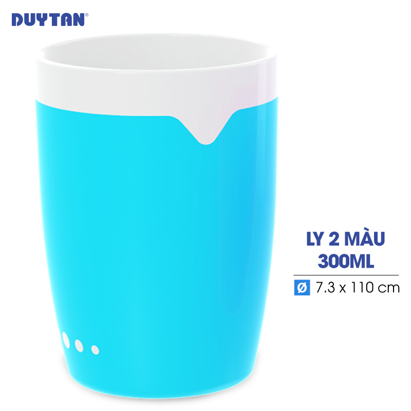 Ly 2 màu nhựa DUY TÂN Matsu 300ml  - 10961 - Giao màu ngẫu nhiên