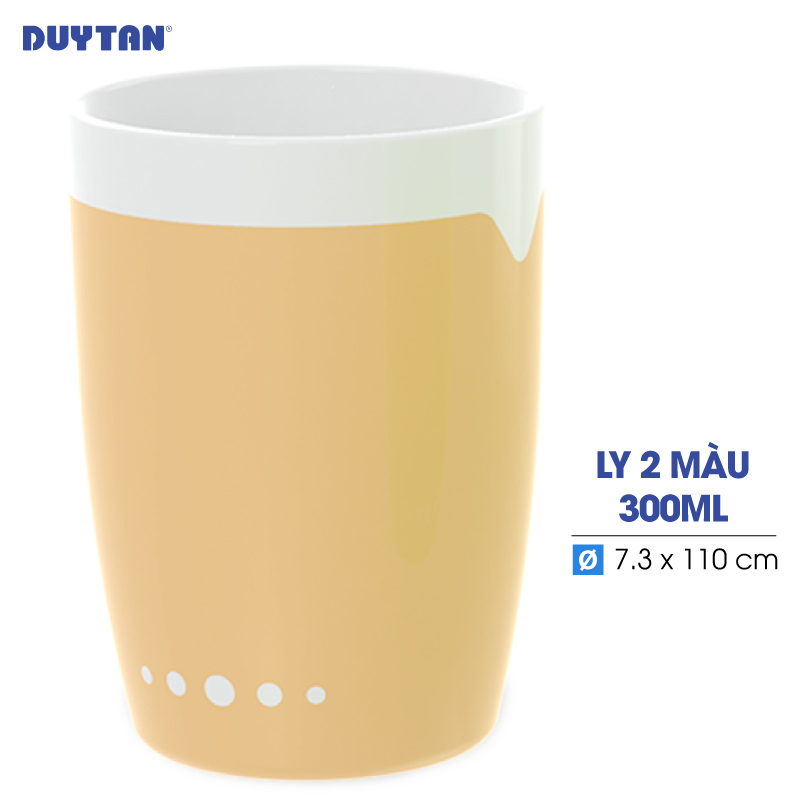 Ly 2 màu nhựa DUY TÂN Matsu 300ml  - 10961 - Giao màu ngẫu nhiên