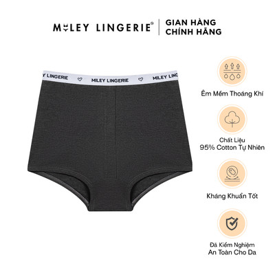 Quần Lót Cạp Cao Miley Lingerie Vải Sợi Thiên Nhiên Cao Cấp Being Me