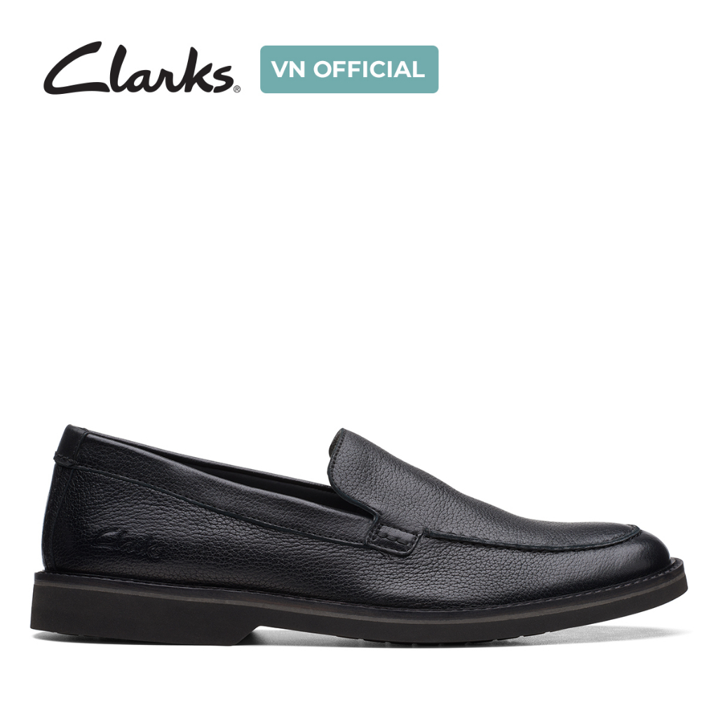 Giày CLARKS lười có đế AtticusLT Edge màu Black