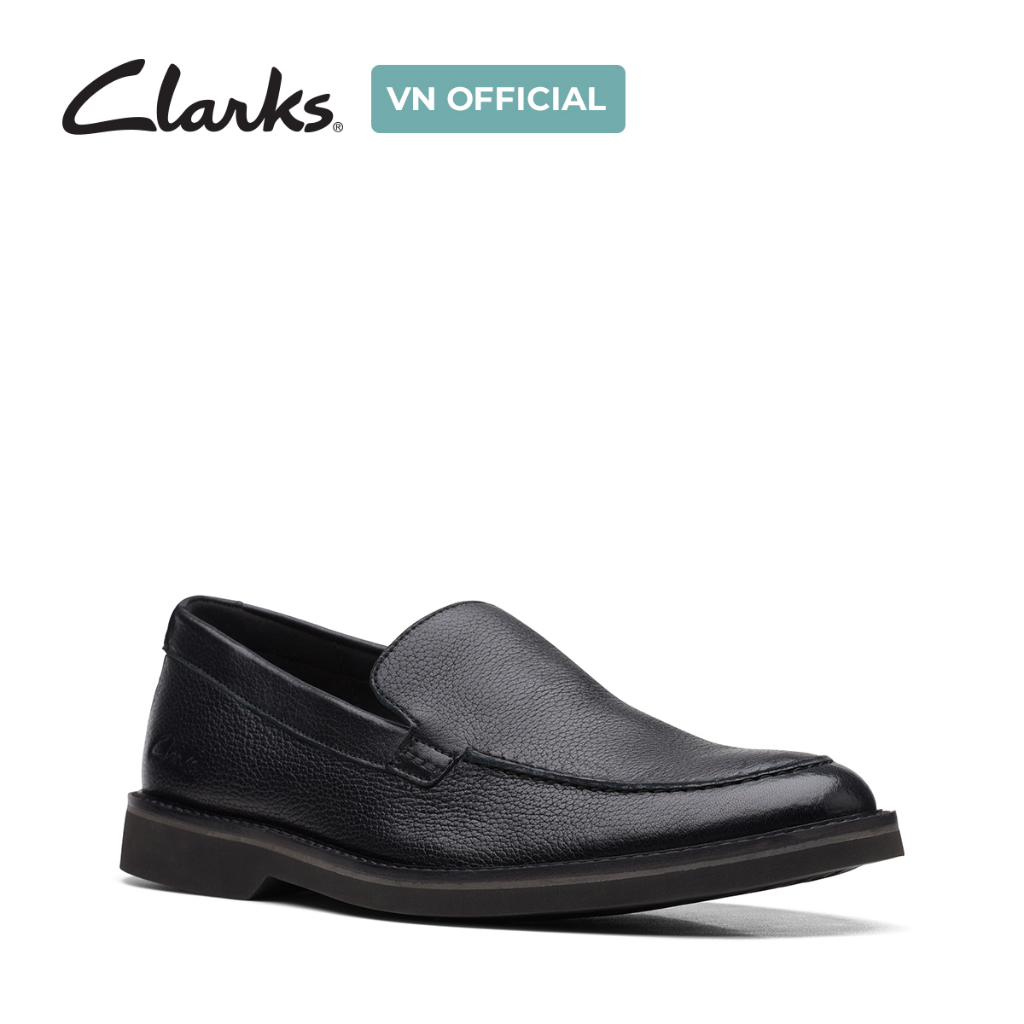 Giày CLARKS lười có đế AtticusLT Edge màu Black