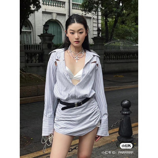 Đầm sơ mi nữ ulzzang tôn dáng
