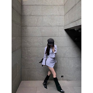 (SẴN S) ĐẦM SƠ MI NỮ ULZZANG TÔN DÁNG