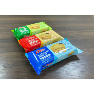 Bánh A-Taste 160g ngũ cốc không đường multi grain cracker 3 vị  bánh lạt  no sugar ( rong biển , chất xơ , hạt chia )