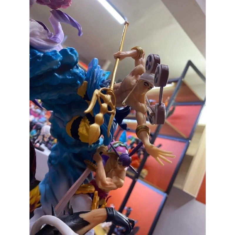 Mô hình Luffy Mũ Rơm cùng các đối thủ siêu nét - mô hình one piece