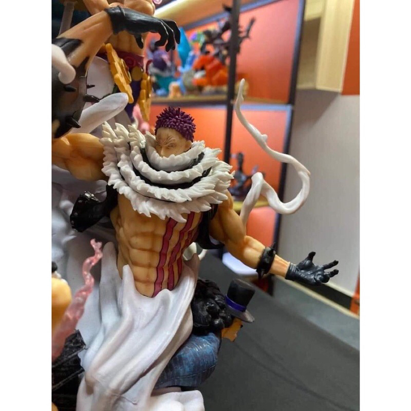 Mô hình Luffy Mũ Rơm cùng các đối thủ siêu nét - mô hình one piece