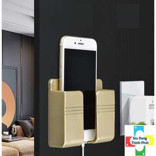 Giá đỡ dán tường treo remote máy lạnh đa năng, sạc điện thoại, đầu dây điện tiện lợi GD448-ketreoDT