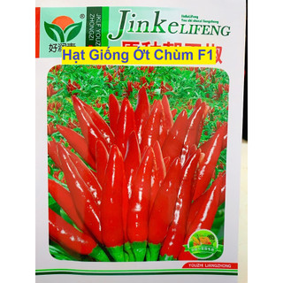 Hạt Giống Ớt Chùm Đỏ F1 - Ớt Siêu Cay 4 Mùa - Gói 100 Hạt