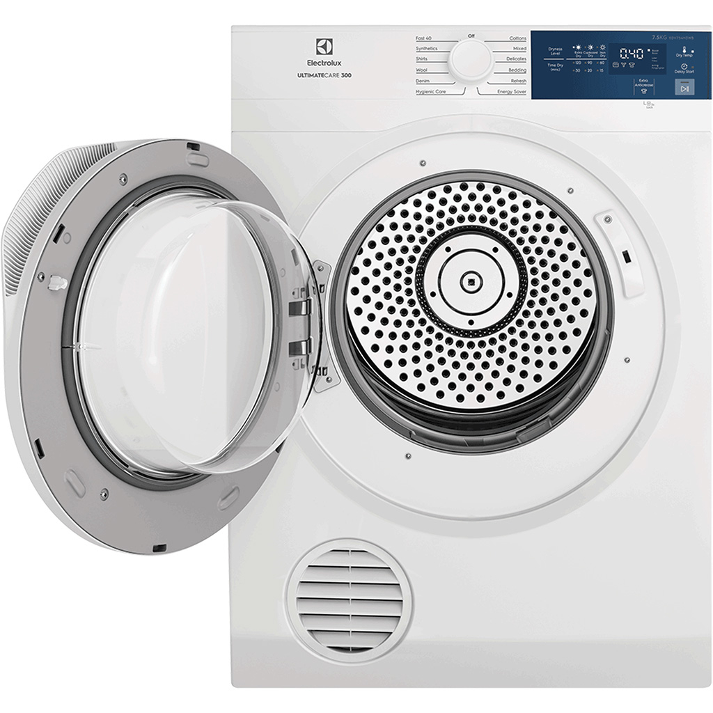 Máy sấy quần áo Electrolux 7.5 kg EDV754H3WB Trắng