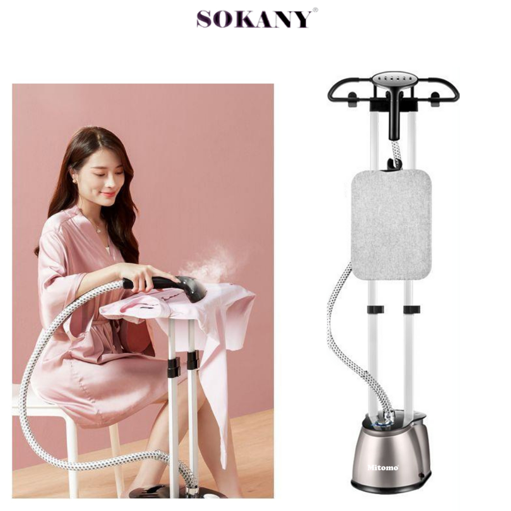 Bàn ủi hơi nước đứng Mitomo GC-899 Max công suất 2500W, hàng chính hãng bảo hành 3 năm